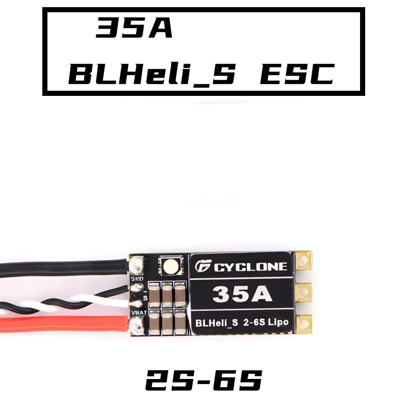 - Remote Control (Rc) Drone - Cyclone 35A BLHeli_S ESC - High-Speed