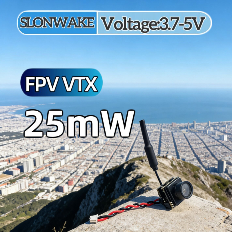 - Remote Control (Rc) Drone - SLONWAKE FPV 25mW power simulation VTX