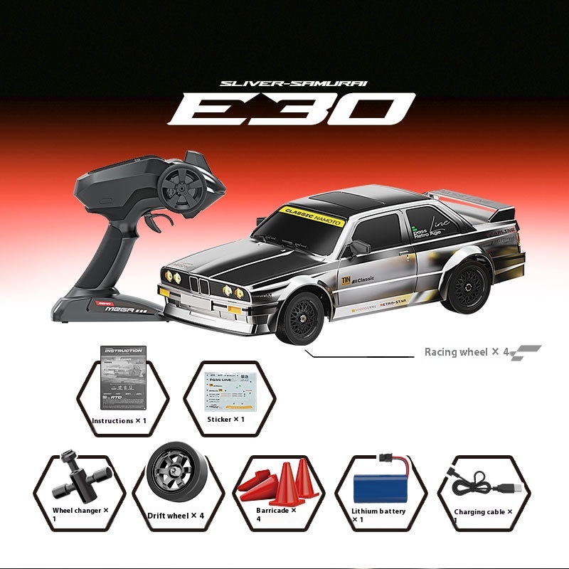 Rc Drift Car Kit - Gyro Rc Drift Car 4x4 High
