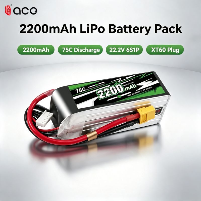 Drone Lipo Battery - NEW Gens ACE 22.2V Lipo Battery
