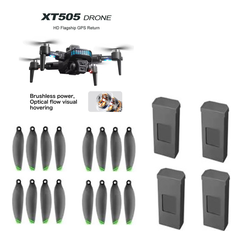 Xt505 Rc Drone - XT505 GPS RC Drone Battery 3.7V