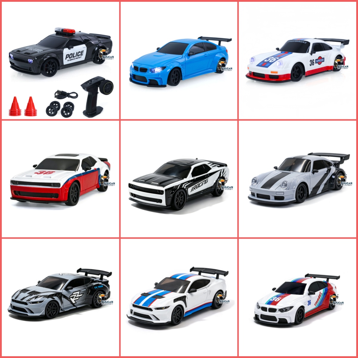 New 1/36 RC Drift Car 3611 Hig - огляд і ціна Rc Drift Car Kit