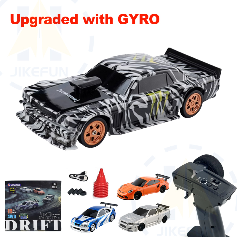 Upgraded Gyro 1/43 RC Drifting - огляд і ціна Rc Drift Car Kit