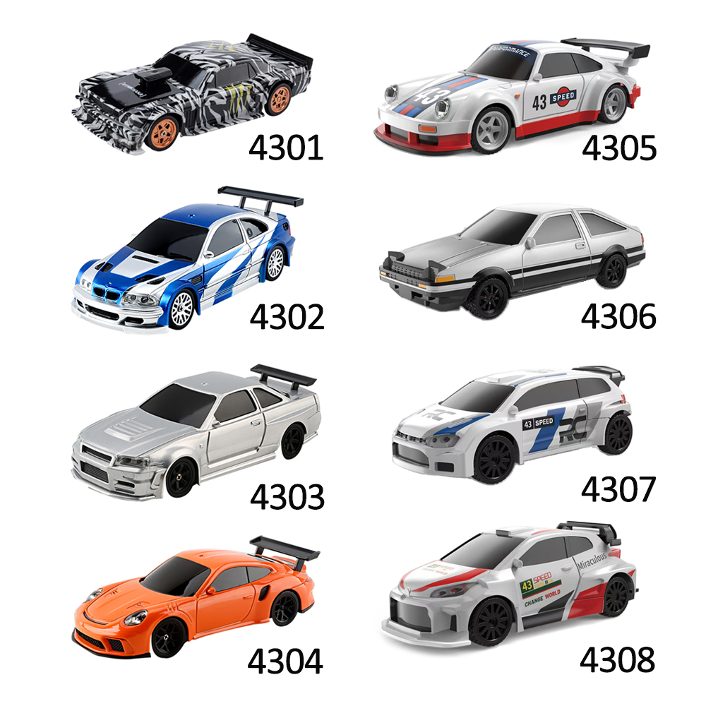 Upgraded Gyro 1/43 RC Drifting - огляд і ціна Rc Drift Car Kit