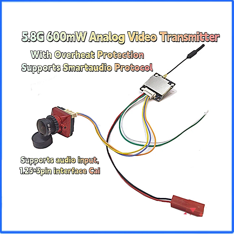SLONWAKE FPV suit 5.8G 600mW V - огляд і ціна Drone Frame 5 Inch