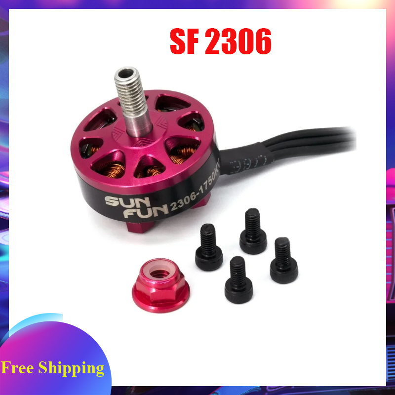 SUN FUN 2306 1750/2500KV 4-6S  - огляд і ціна Drone Vs Rc Airplane