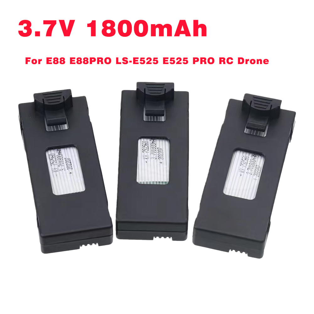 3.7V 1800Mah RC Drone Battery  - огляд і ціна Rc Drone E88