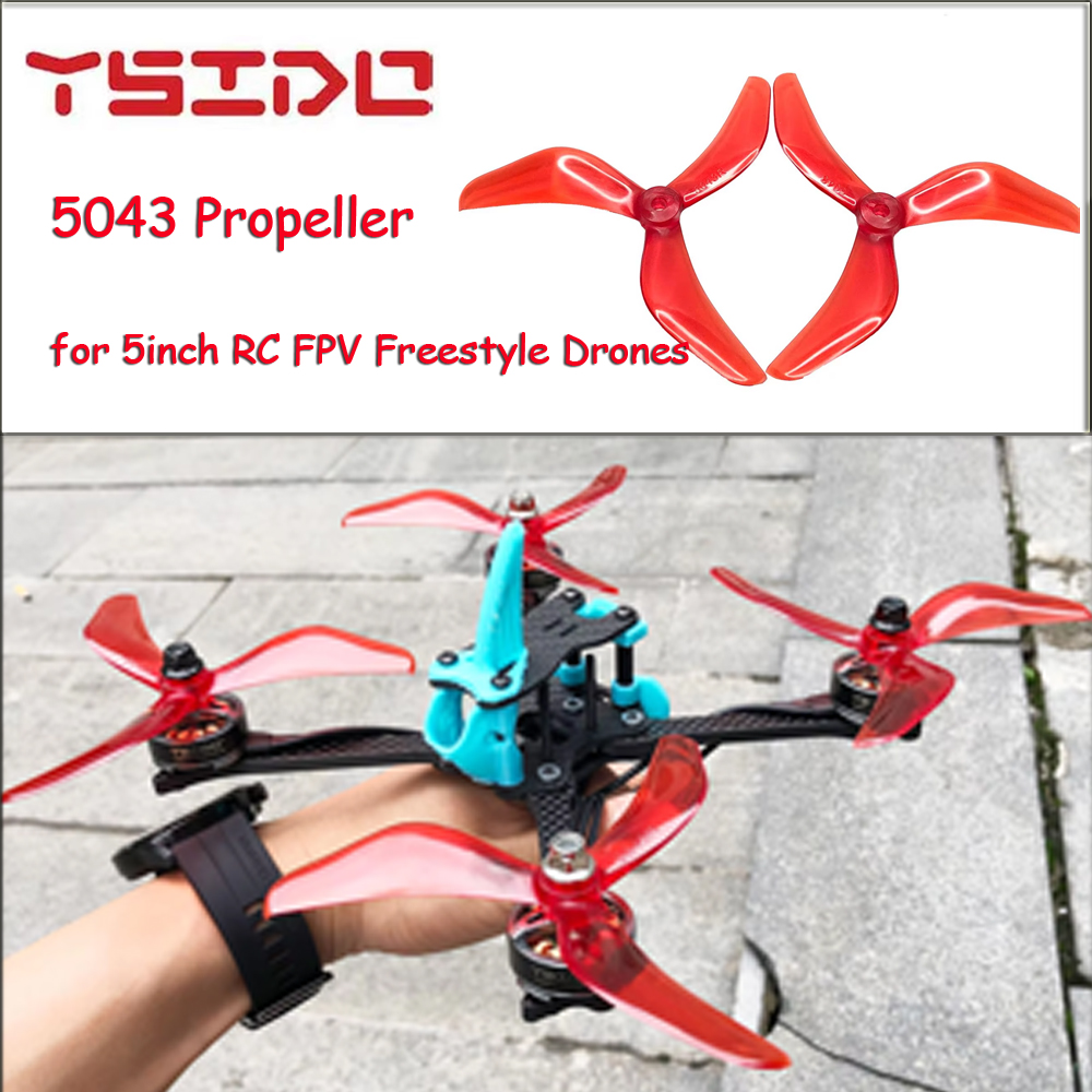 YSIDO 4Pcs/2Pairs Prop (2CW+2C - огляд і ціна Drone Frame 5 Inch