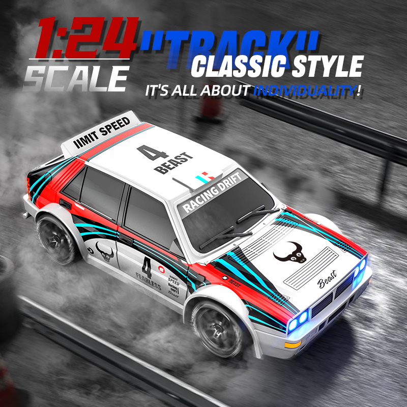 New 4WD RC Car 1:24 Scale Four - огляд і ціна Rc Drift Car Kit