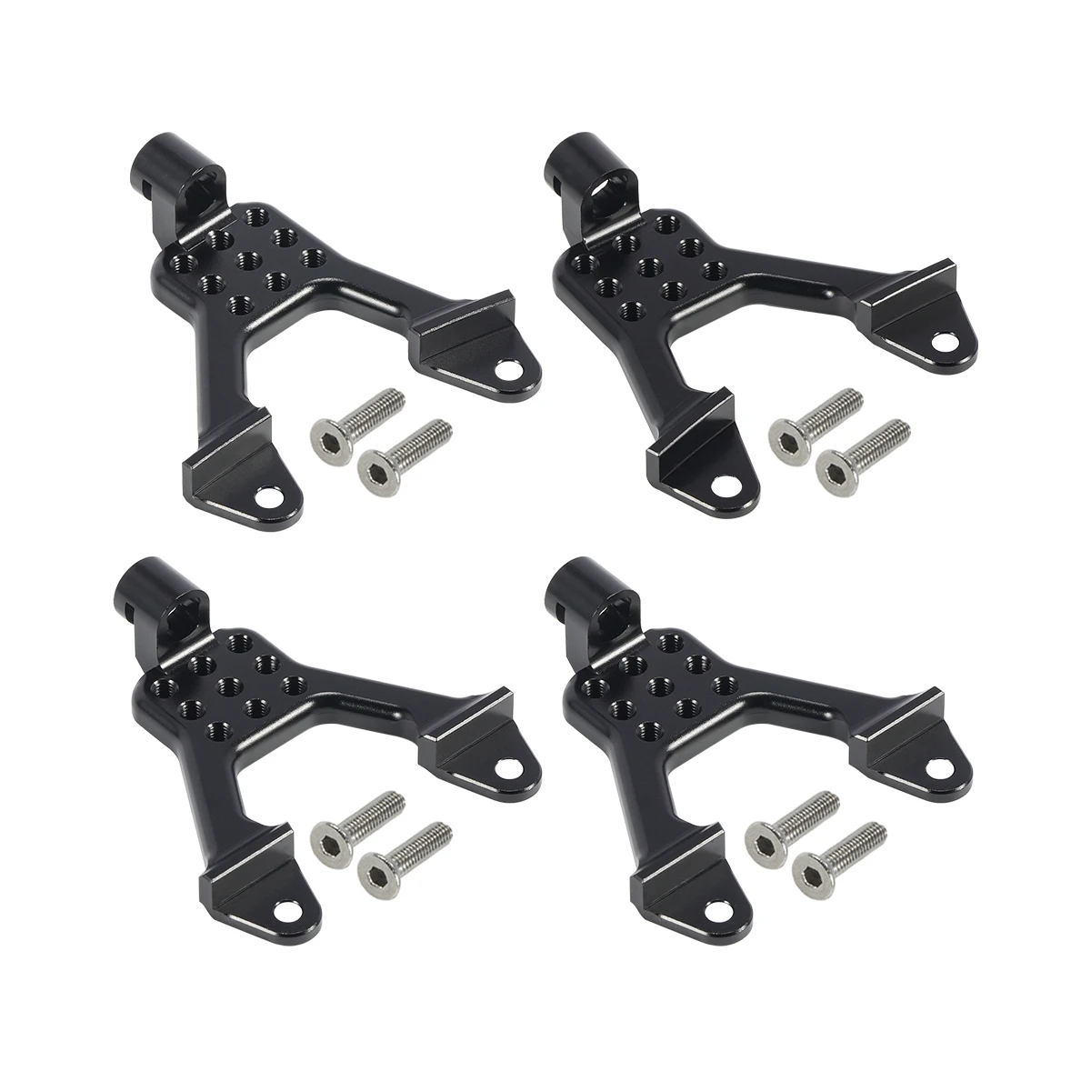 4Pcs Aluminum Front Rear Shock - огляд і ціна Rc Suspension Arm