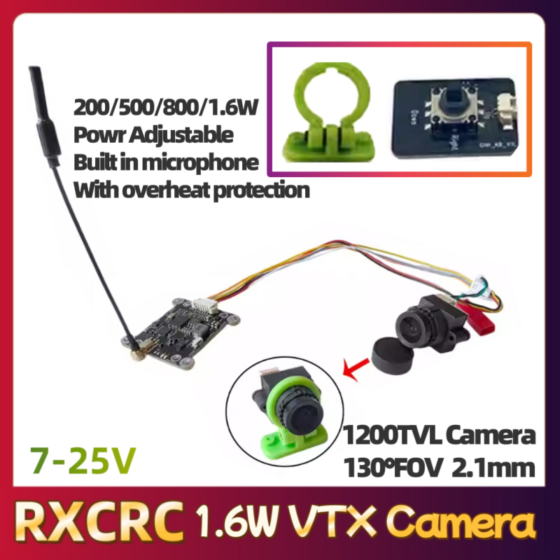 RXCRC 5.8G Module 48CH 1.6W VT - огляд і ціна - Remote Control (Rc) Drone