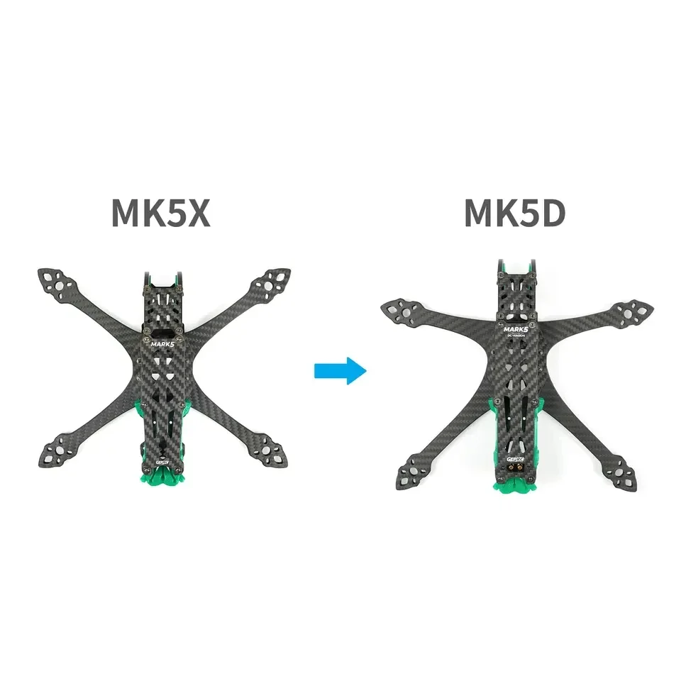GEP-MK5D O3 MK5X to MK5D DeadC - огляд і ціна Drone Frame 5 Inch