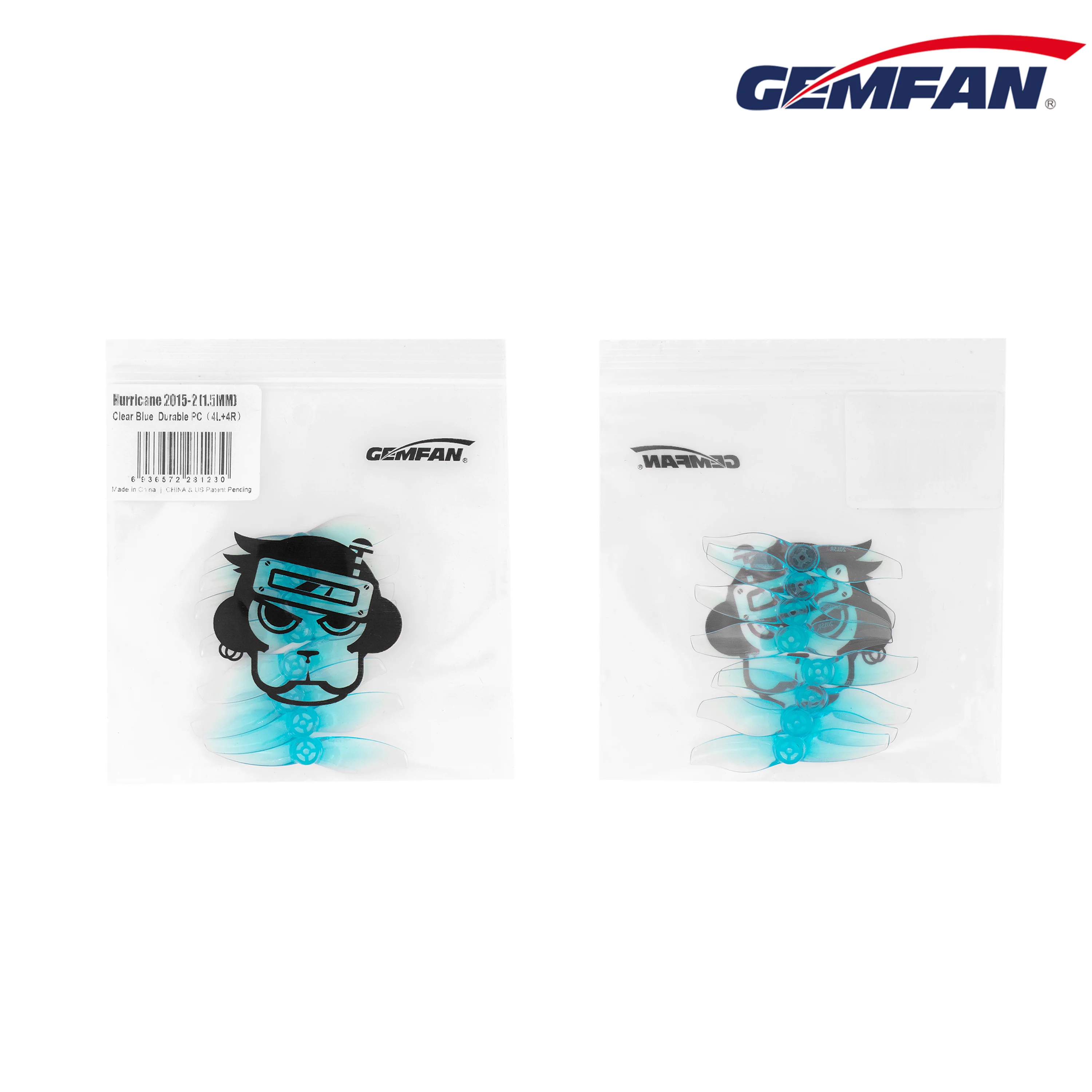 NEW 4Pairs GEMFAN 2015 Hurrica - огляд і ціна Drone Rc Parts