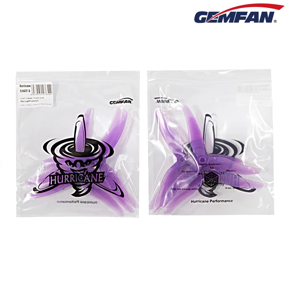 10Pairs (10CW + 10CCW) Gemfan  - огляд і ціна Drone Rc Parts