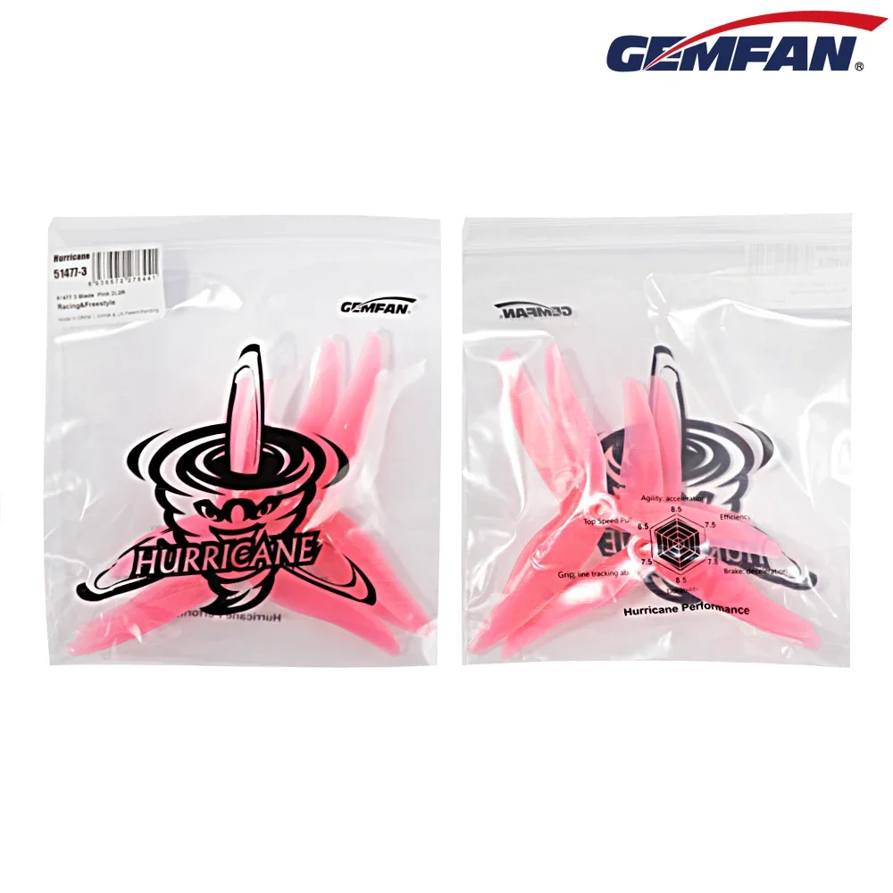 10Pairs (10CW + 10CCW) Gemfan  - огляд і ціна Drone Rc Parts