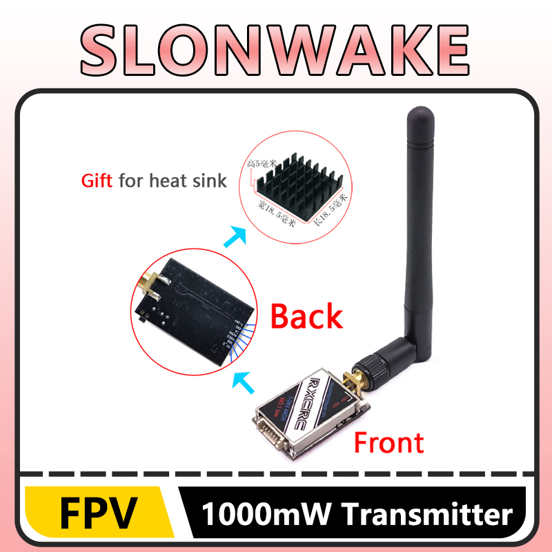 SLONWAKE  5.8G 48CH 1W VTX 100 - огляд і ціна - Remote Control (Rc) Drone