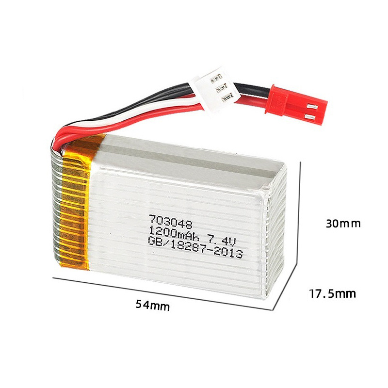 Lipo Battery 2S 7.4V 1200mAh 7 - огляд і ціна Drone Rc Parts