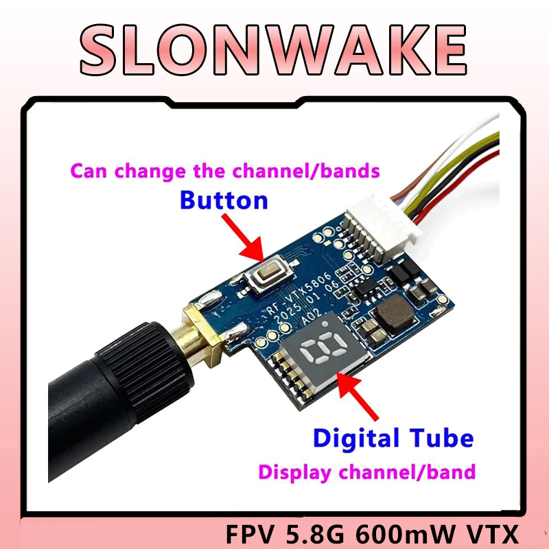 SLONWAKE 5.8G TS5823 PRO Mini  - огляд і ціна Drone Rc Pro