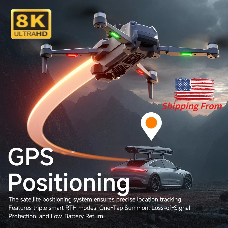 M24 Intelligent GPS Drone, 8K  - огляд і ціна Drone Smart Rc Foldable