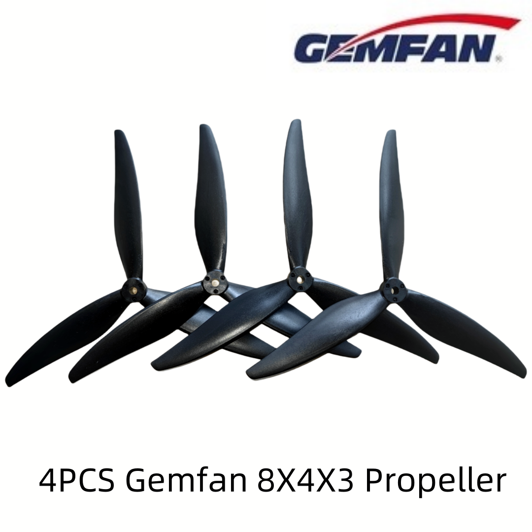 4PCS Gemfan 8040 8X4X3 3-Blade - огляд і ціна Drone Rc Parts