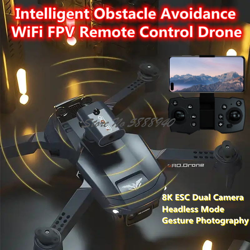 Smart Obstacle Avoidance Folda - огляд і ціна Drone Smart Rc Foldable