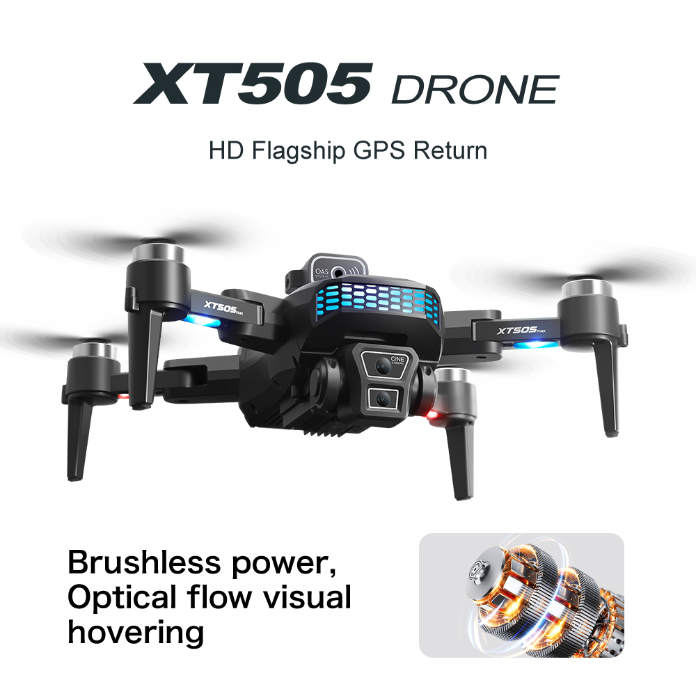 Original XT505 5G GPS Brushles - огляд і ціна Xt505 Rc Drone