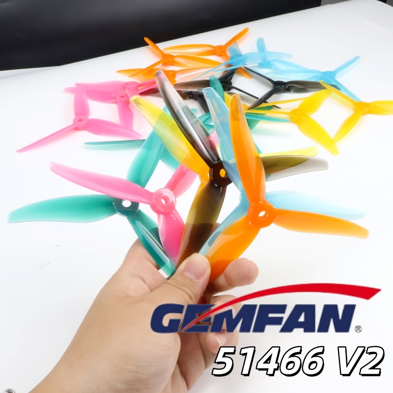 4PCS Gemfan Hurricane 51466 MC - огляд і ціна Drone Frame 5 Inch