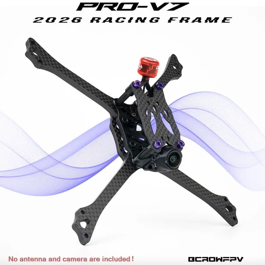 BCROWFPV PRO-V7 Racing Drone F - огляд і ціна Drone Frame 5 Inch