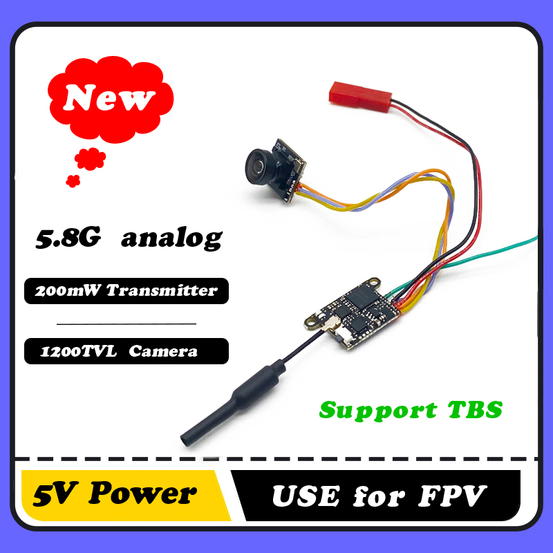 SLONWAKE 5.8G 1200TVL FPV Came - огляд і ціна - Remote Control (Rc) Drone