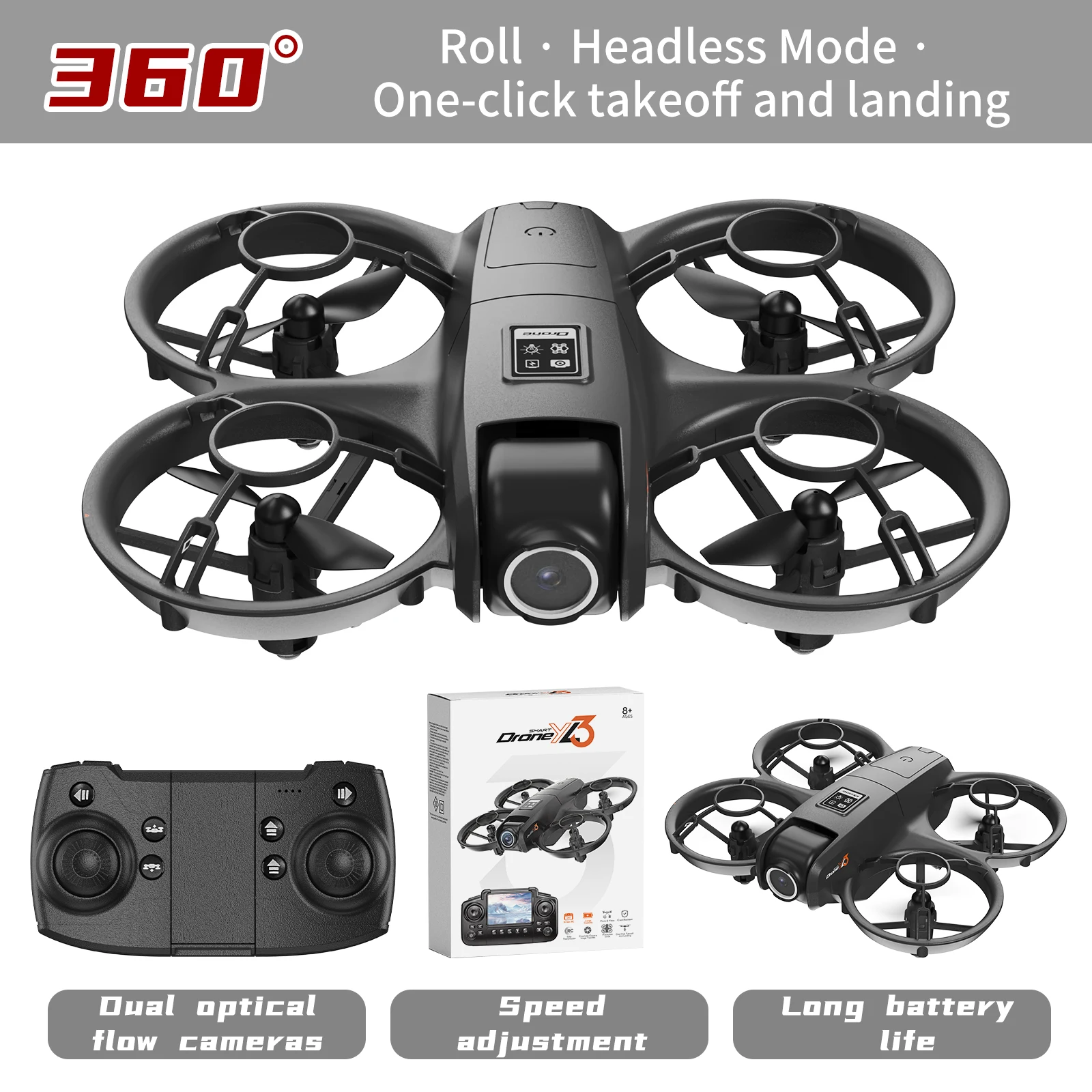New YL3 RC Drone 8K 1080P Wide - огляд і ціна Drone Rc Pro