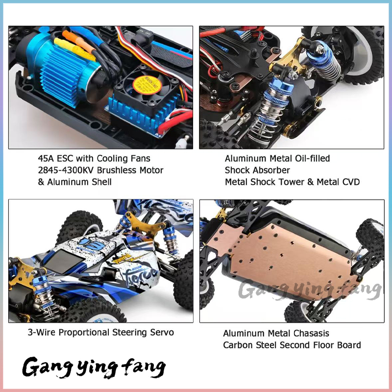 1/12 124017 Wltoys -V8  2.4G R - огляд і ціна Rc Drift Car Kit