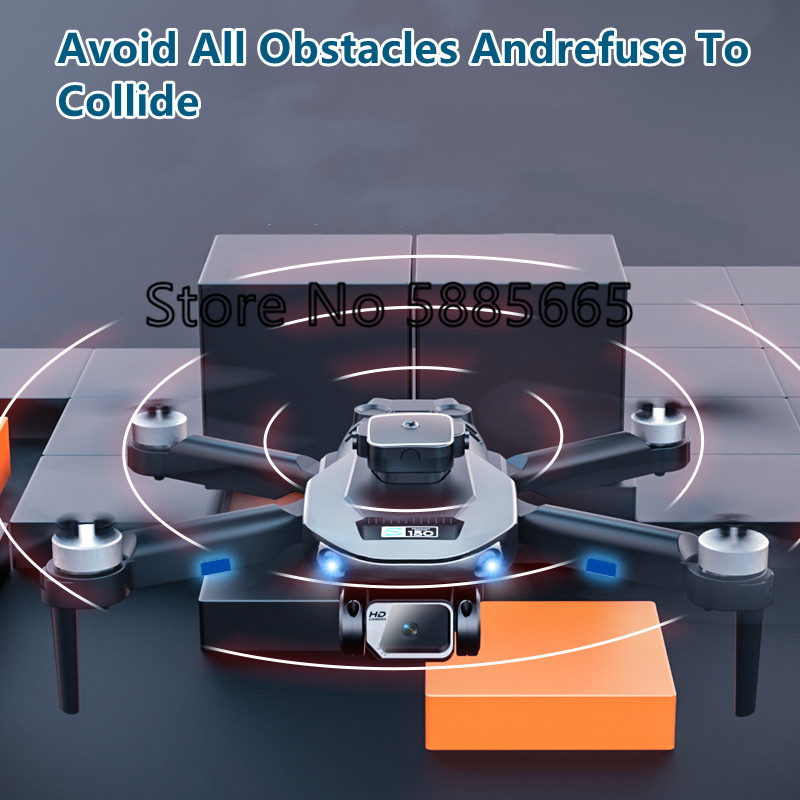 Smart Obstacle Avoidance Brush - огляд і ціна Drone Smart Rc Foldable