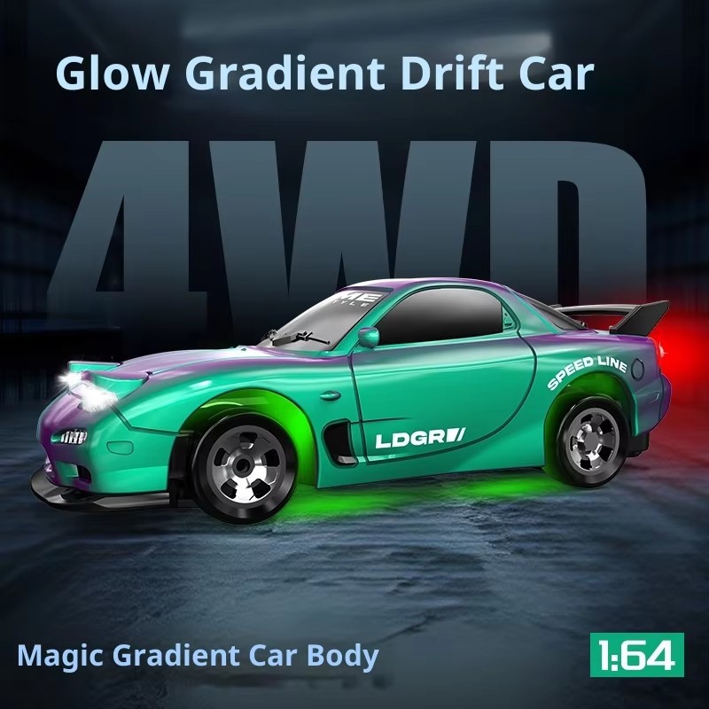 Mini 1:64 4WD RC Drift Car 15K - огляд і ціна Rc Drift Car Kit