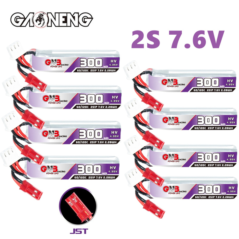 GAONENG GNB 2S 7.6V 300mAh 60C - огляд і ціна Drone Lipo Battery