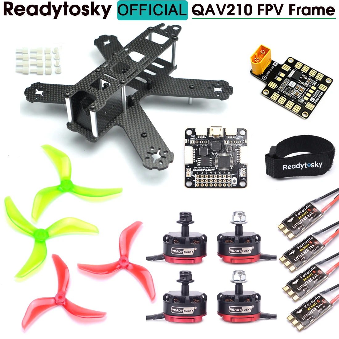 QAV210 / ZMR250 QAV250 250mm 5 - огляд і ціна Drone Frame 5 Inch