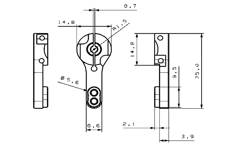 NEEBRC 25T RC Servo Horn Alumi - огляд і ціна Drone Rc Parts
